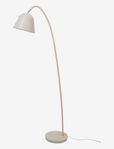 Beige floor lamp