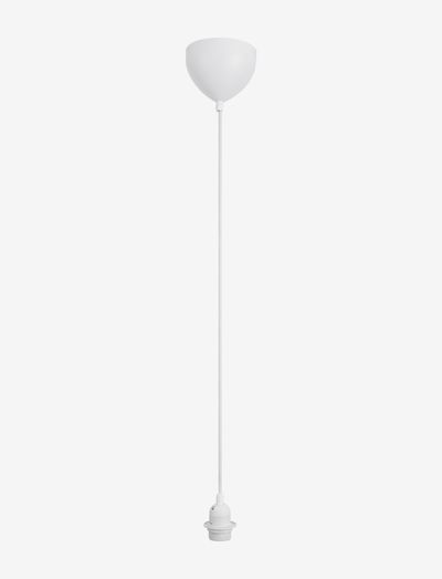 White pendant light kit
