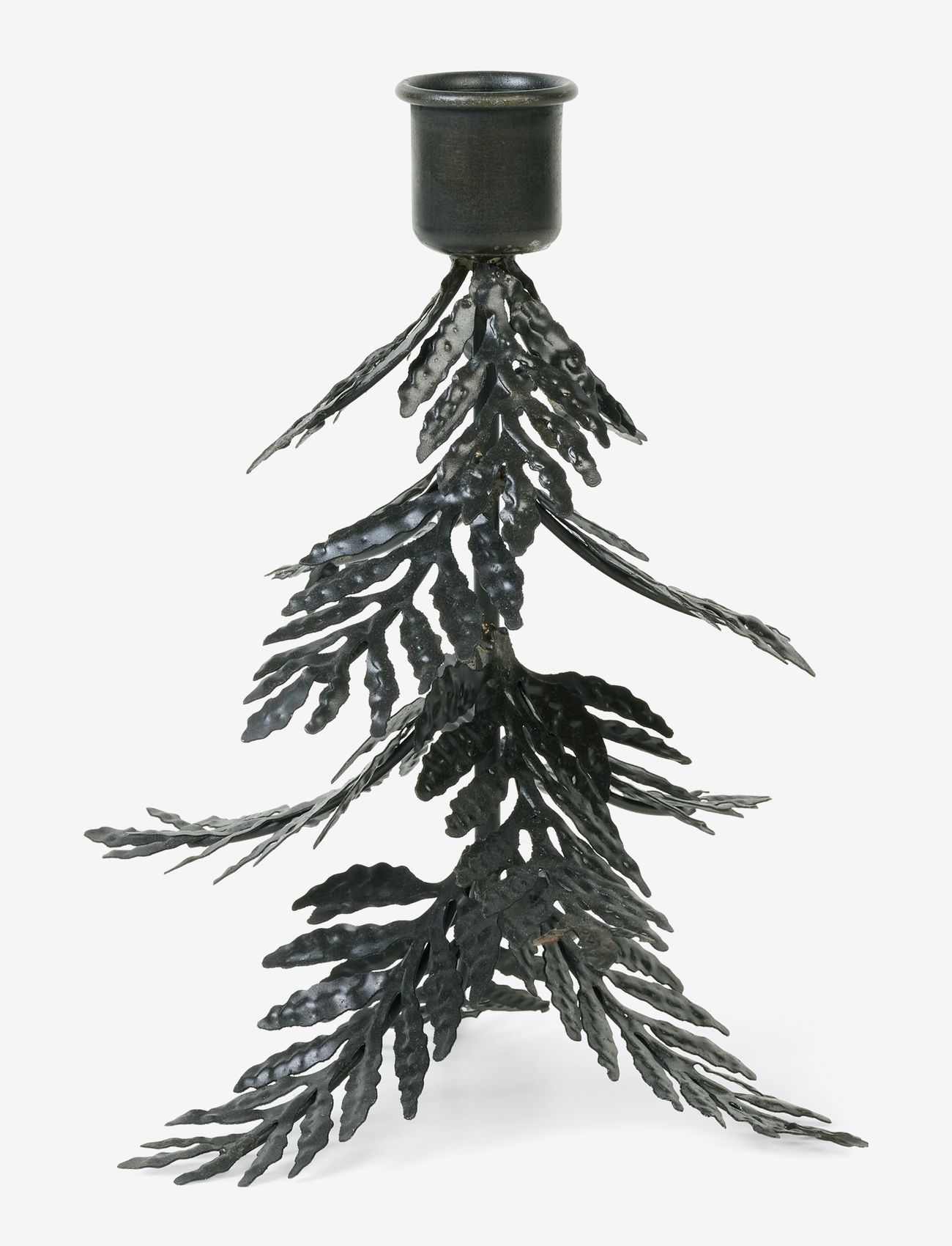 Nordstjerne - NOSTALGIA christmas tree candleholder - ziemassvētku rotājumi - black - 0