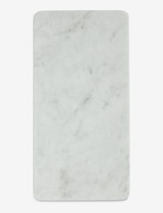 Marblelous board small - servierplatten - white