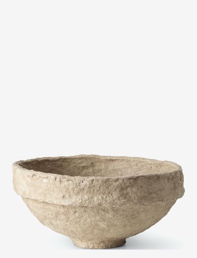 SUSTAIN Sculptural Bowl - decorative platters - sand
