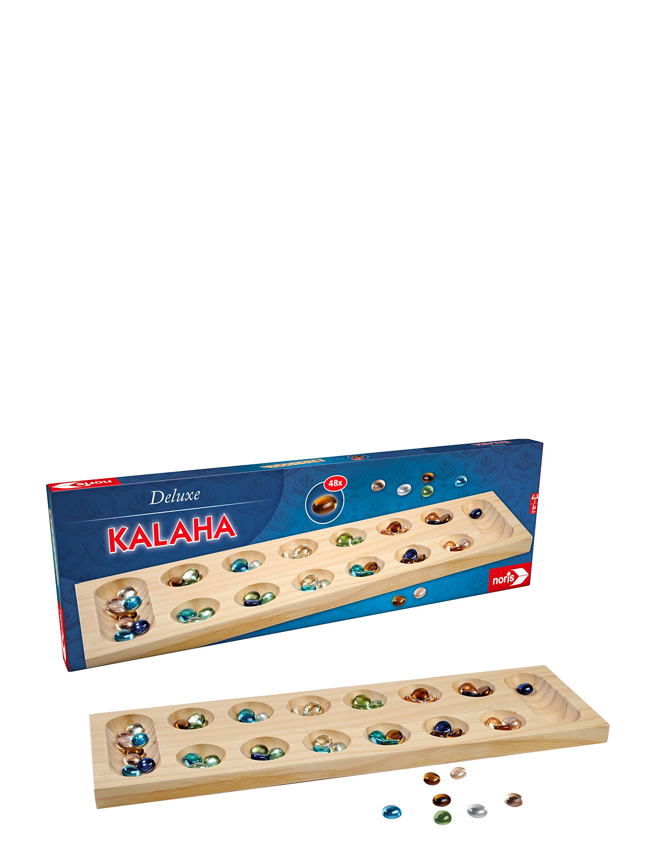 Deluxe Kalaha Toys Puzzles And Games Games Board Games Multi/patterned Noris