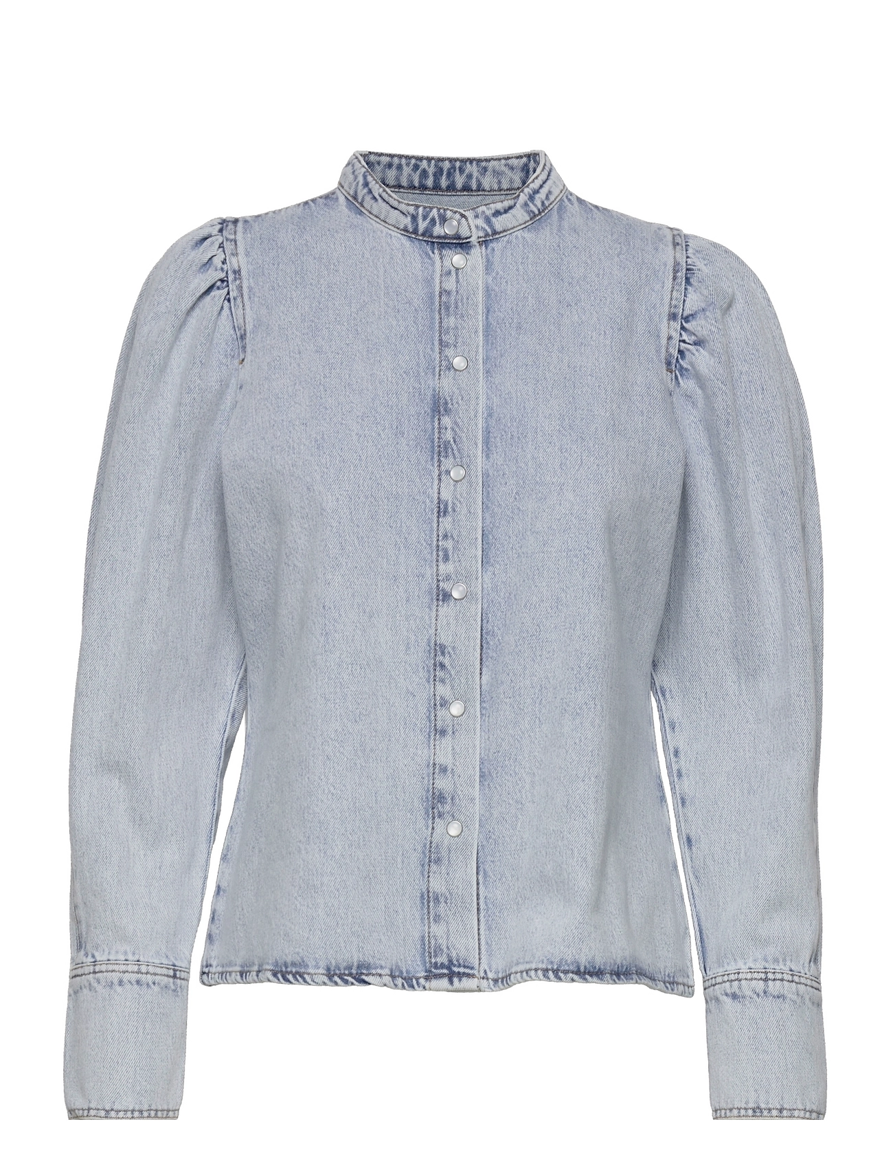 Ulejlighed Siege forræderi NORR Ann Denim Shirt (Light Blue Denim), 356.58 kr | Stort udvalg af  designer mærker | Booztlet.com