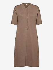 NORR Chelsea Knit Dress (Light Brown 