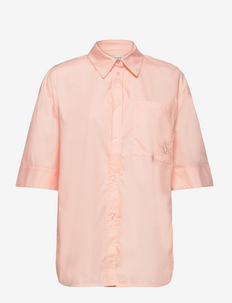 Adie SS shirt - denim shirts - light pink