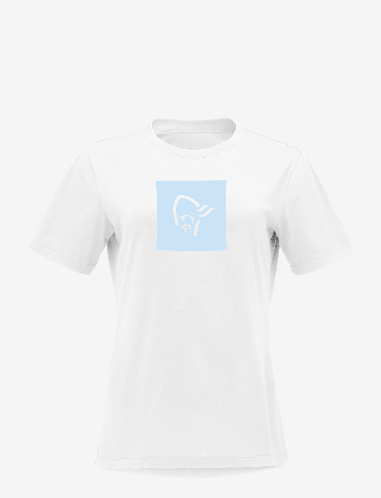Norrøna - /29 cotton square viking T-Shirt W's - t-skjorter - pure white - 0
