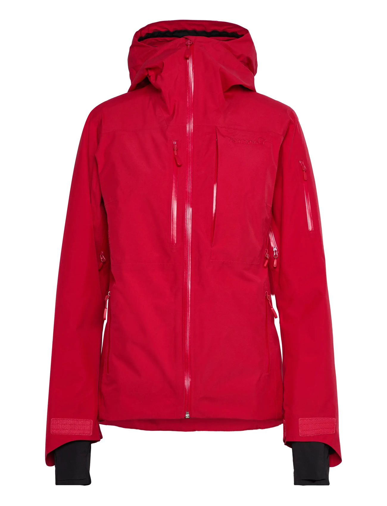 Norrøna Lofoten Gore-Tex Insulated Jacket W's, M, Red, Sport Jackets > Sport Ski Jackets, Dame