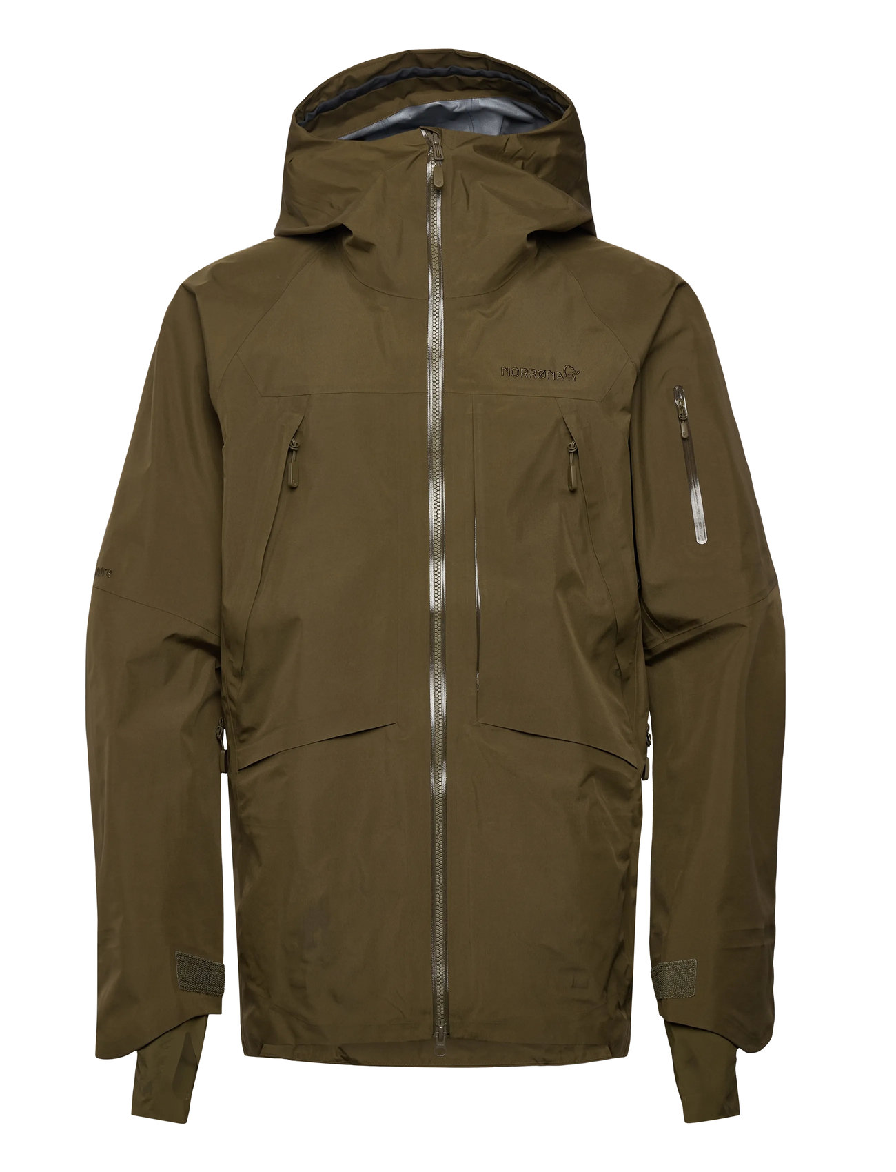 Norrøna Møre Gore-Tex Jacket M's, M, Khaki green, Sport Jackets > Sport Ski Jackets, Herre