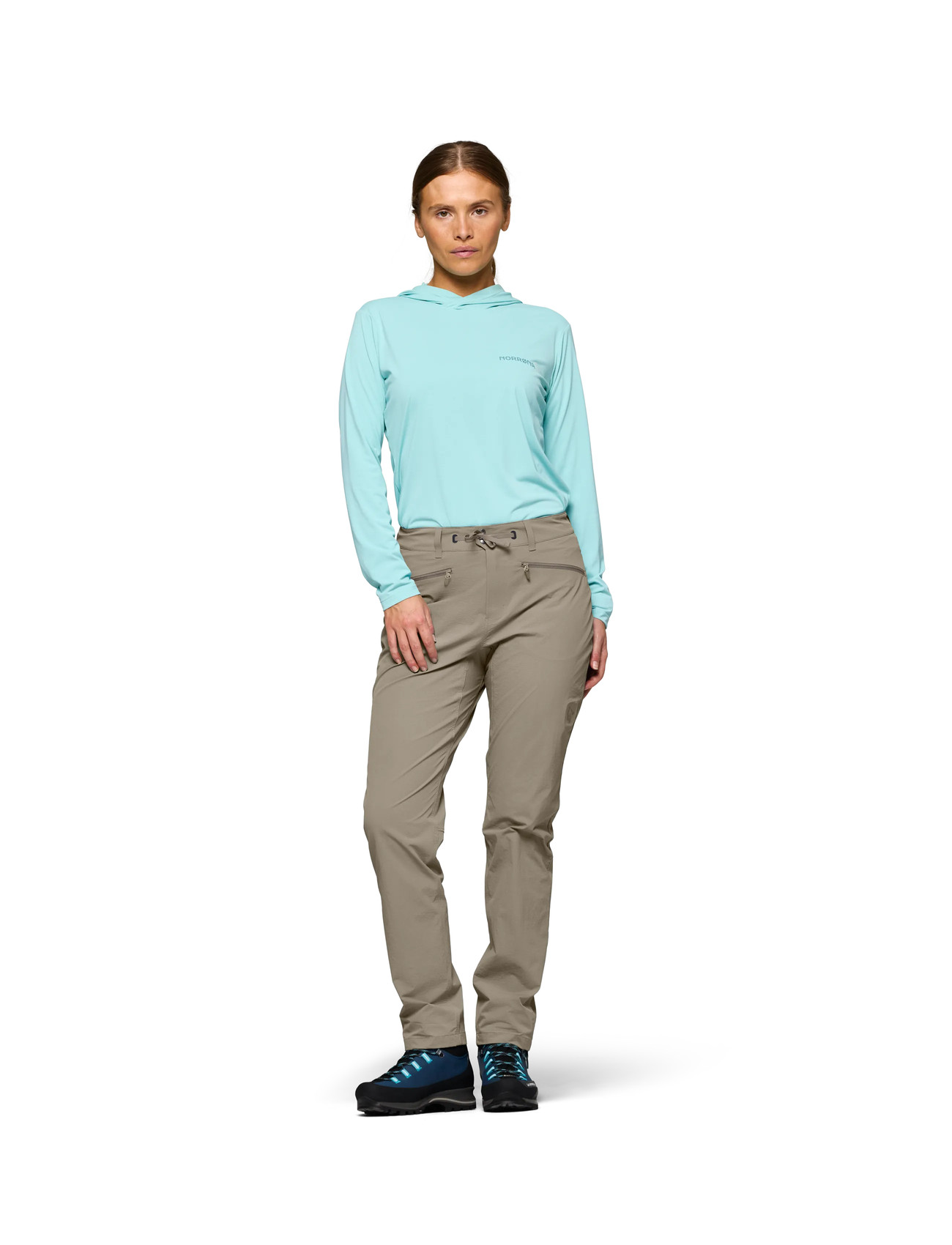 Norrøna Femund Flex1 Tech Pants W's, M, Beige, Sport Overtøj > Sport Outdoor Pants, Dame