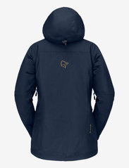 Norrøna - lofoten Gore-Tex thermo100 Jacket W's - allværsjakker & regnjakker - indigo night - 1