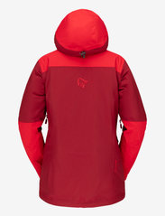 Norrøna - lofoten Gore-Tex thermo100 Jacket W's - jakker og regnjakker - rhubarb/true red - 1