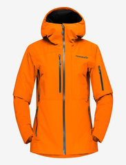 Norrøna - lofoten Gore-Tex insulated Jacket (W) - jakker og regnjakker - orange popsicle - 0