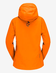 Norrøna - lofoten Gore-Tex insulated Jacket (W) - jakker og regnjakker - orange popsicle - 1