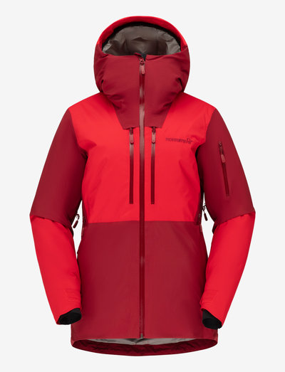 lofoten Gore-Tex thermo100 Jacket W's - allværsjakker & regnjakker - rhubarb/true red