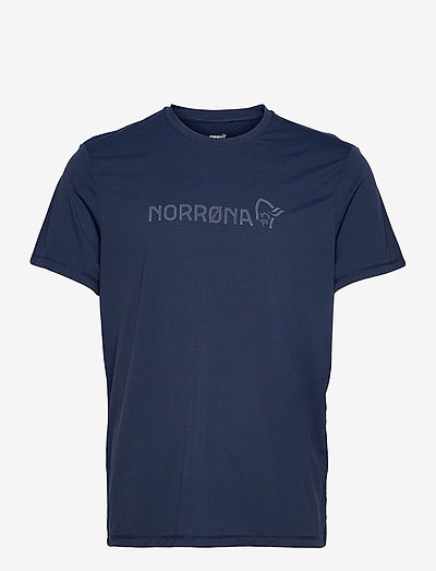 Norrna tech T-Shirt M's - sports tops - indigo night