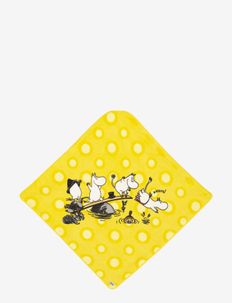 Moomin hooded towel - håndklæ - yellow