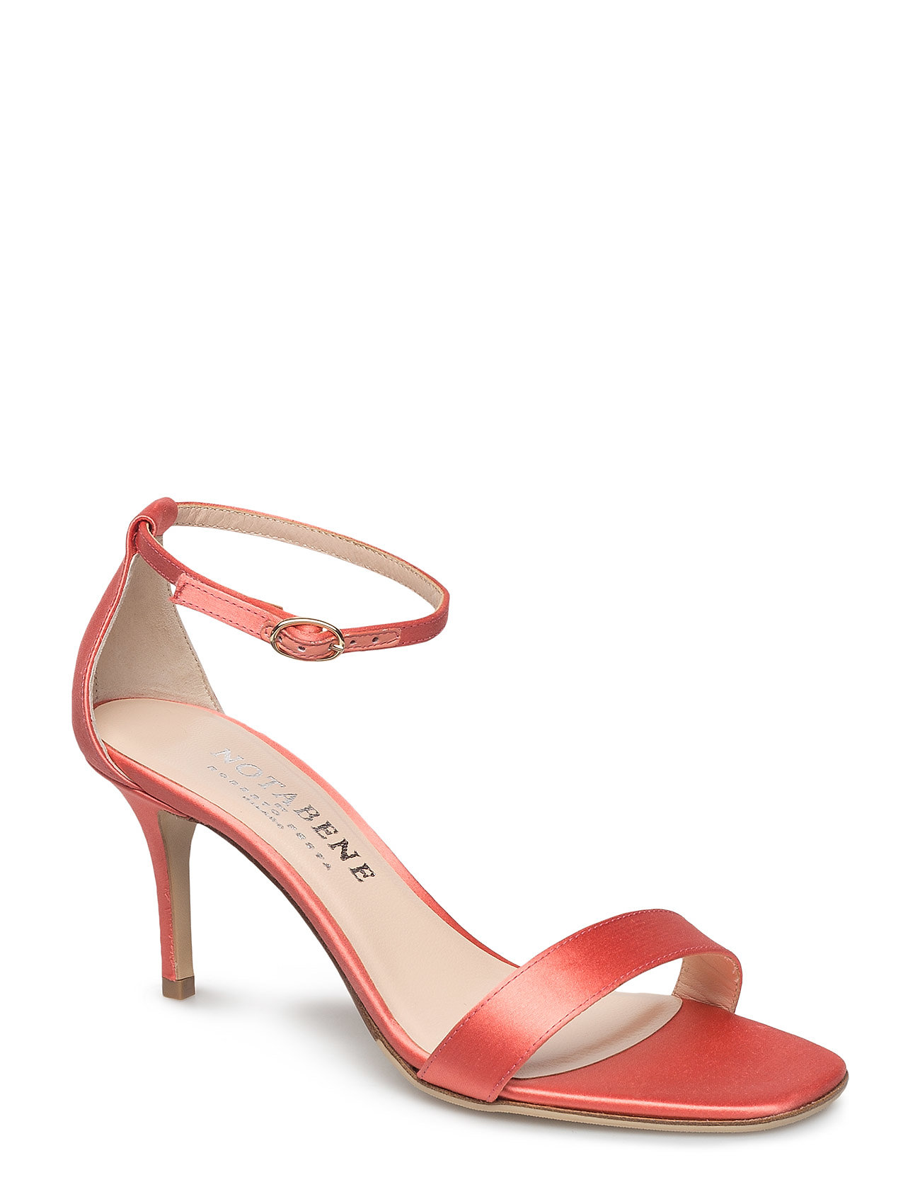 Magnolia Sandaal Met Hak Rood Notabene notabene kopen in de aanbieding