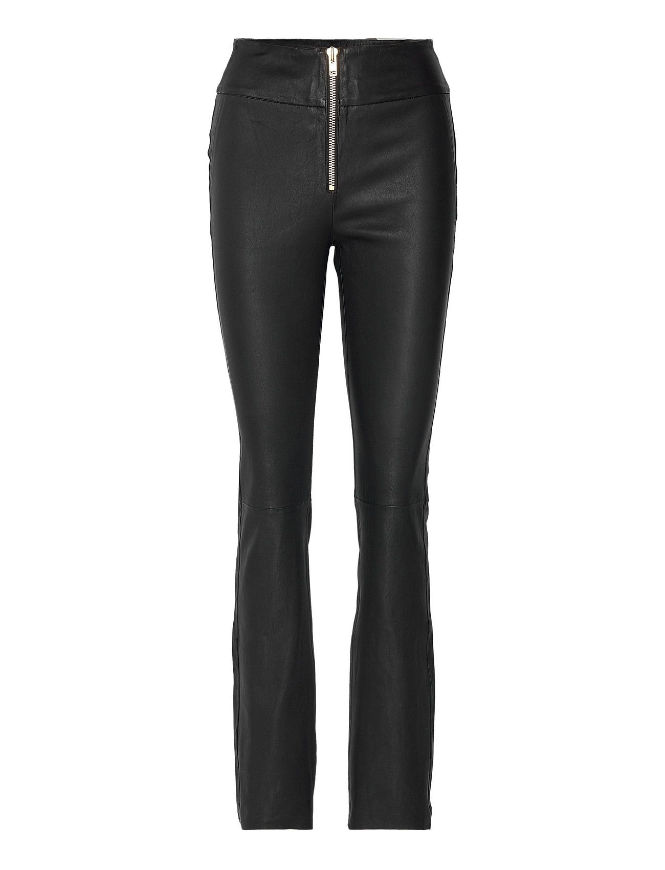 Notes Du Nord Anna Leather Pants Svart