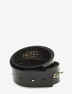 Jamilla Leather Belt - NOIR