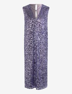 Deena Dress - sukienki z cekinami - lavender