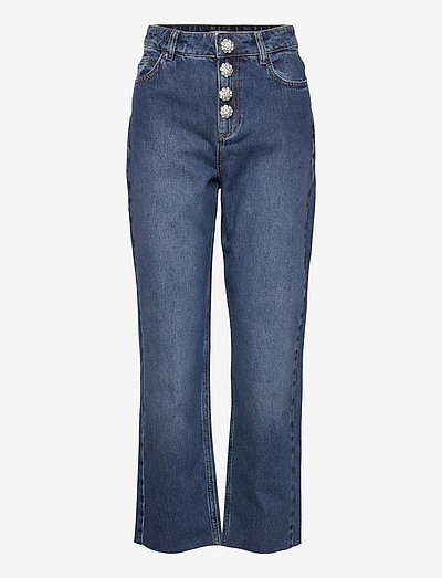 Blair Jeans - proste dżinsy - dark blue wash