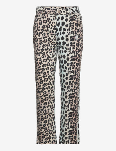 Venice Straight Jeans P - straight jeans - leopard
