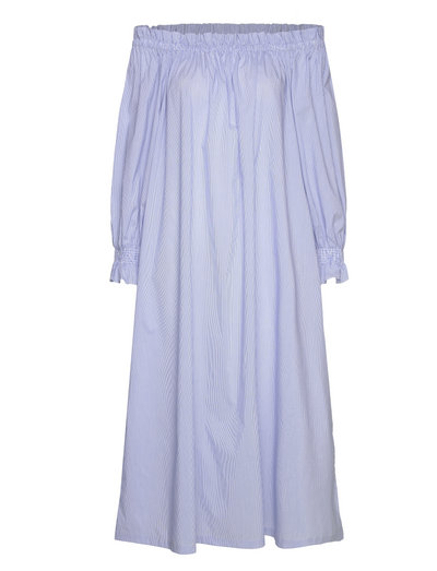 Notes du Nord Harmony Stripe Dress - Midi kjoler - Boozt.com
