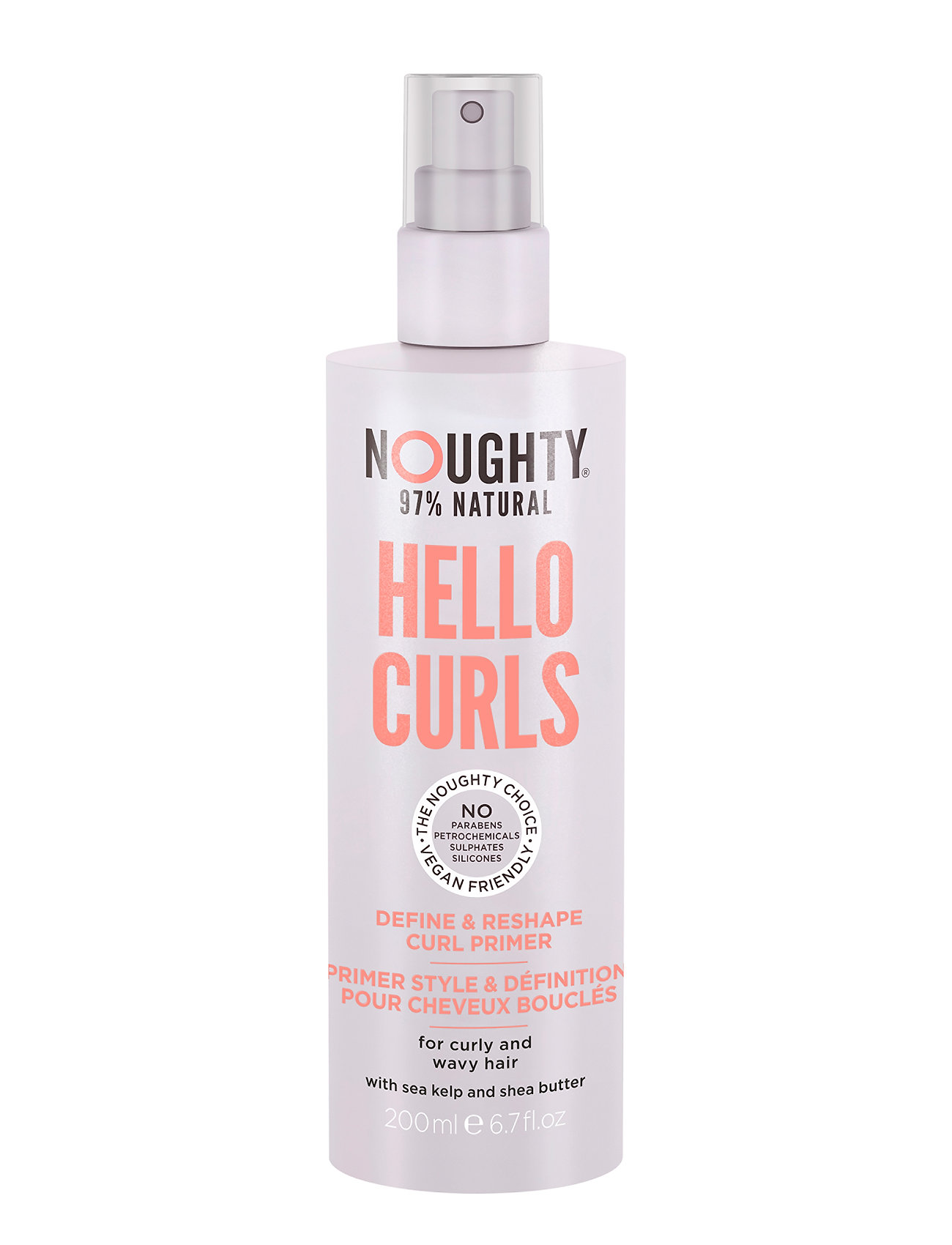 Noughty "Hello Curls Define And Reshape Curl Primer Hårspray Mousse Nude Noughty"