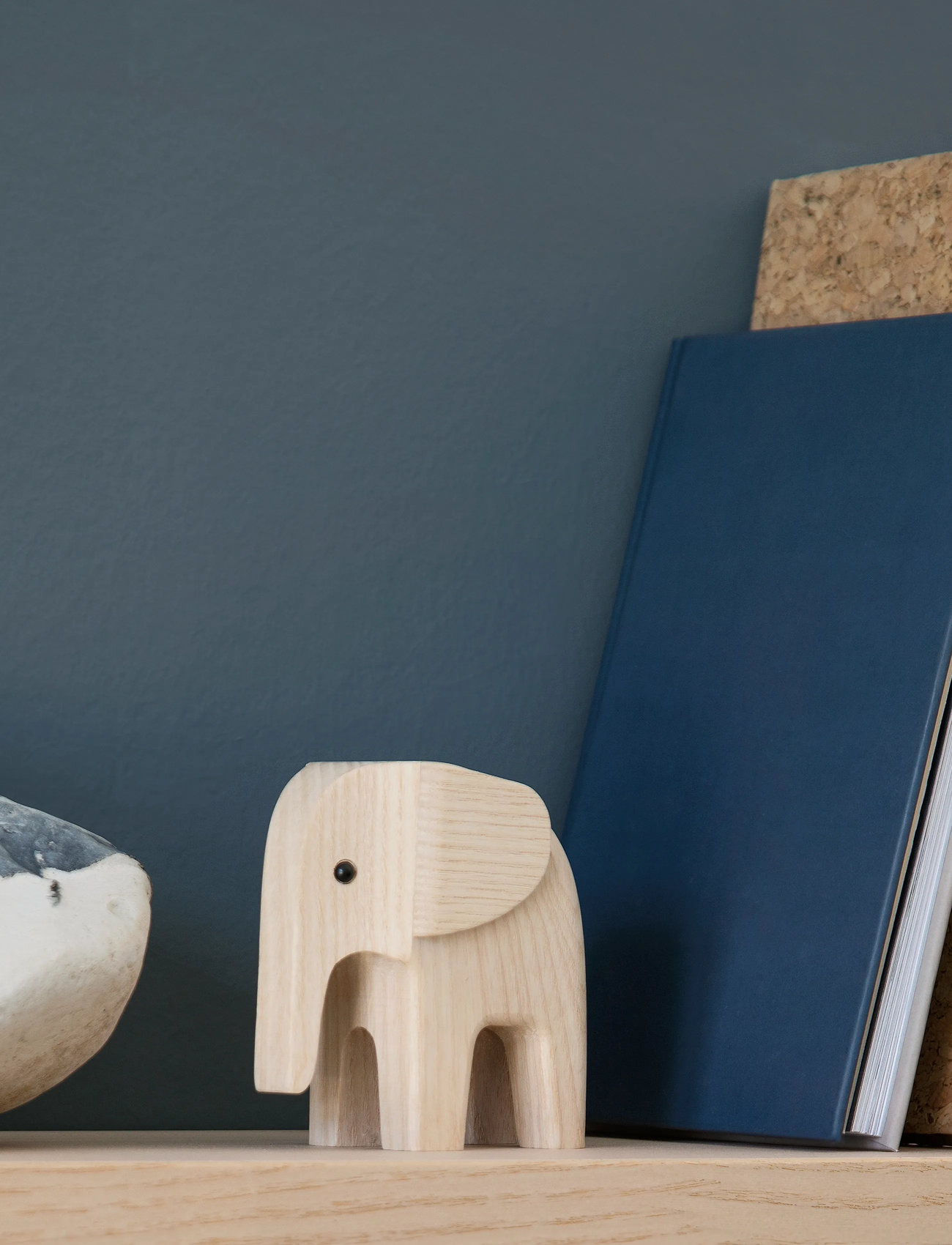 Novoform Baby Elephant, 7.7X4X7.5 cm, Beige, Dekorativt Tilbehør-Detaljer > Træfigurer, Unisex