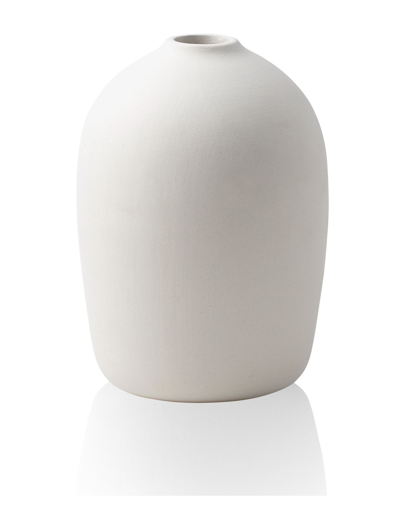 Novoform Raw Vase, H14.5 cm, White, Vaser > Store Vaser, Unisex