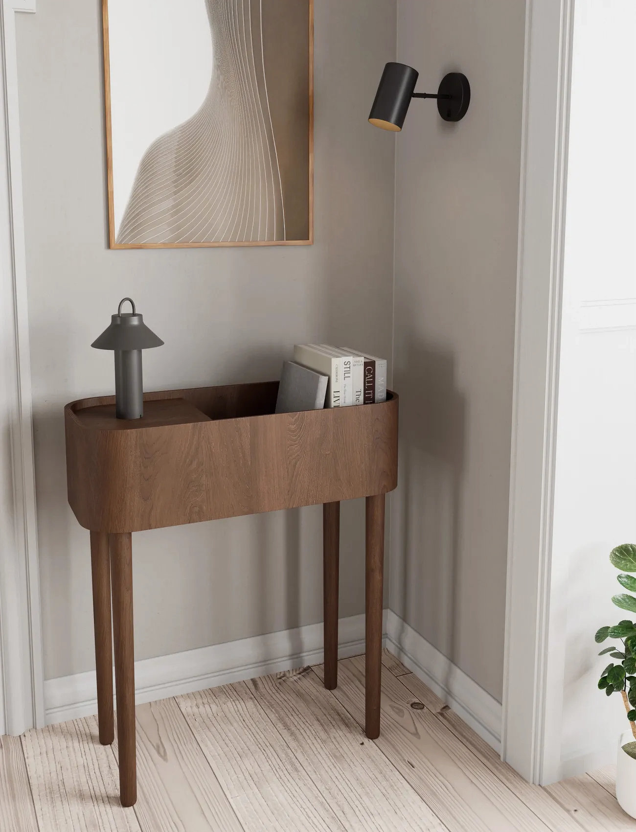 Novoform Serena Console Table, One Size, Brown, Borde > Sideborde Og Små Borde, Unisex
