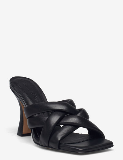 ESTER - heeled sandals - tropez / nero