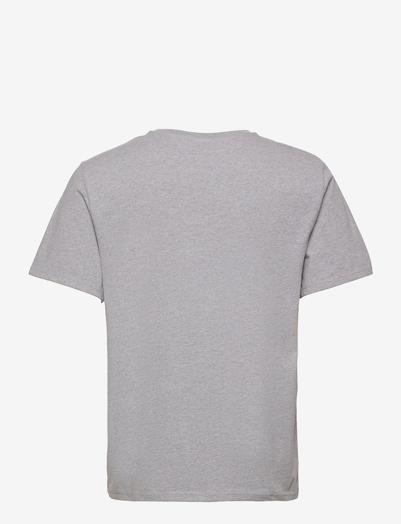 Nudie Jeans - Roy Logo Tee - basic t-shirts - greymelange - 2