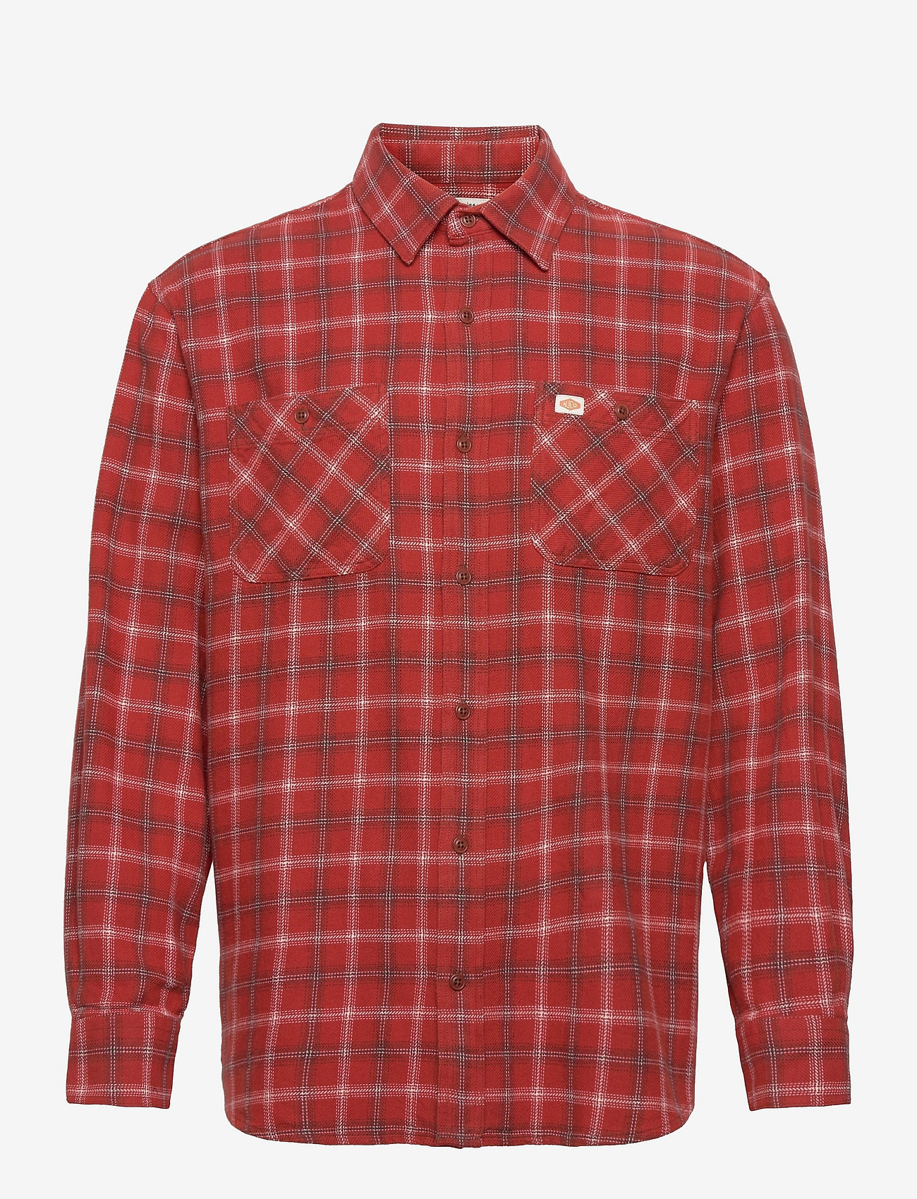 Nudie Jeans - Filip Flannel Lumber Check - linnen overhemden - poppy red - 1