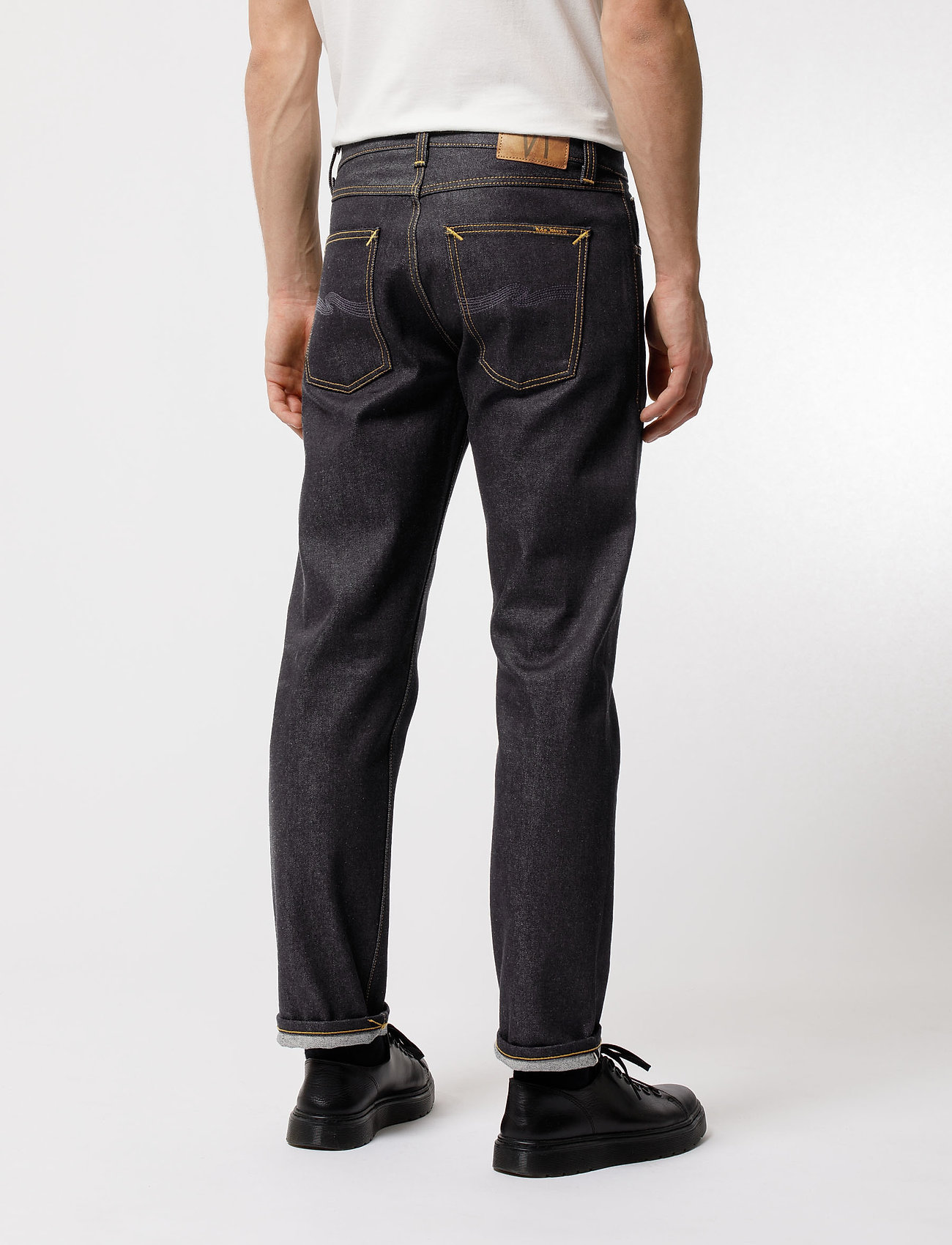 Nudie Jeans - Gritty Jackson - regular jeans - dry maze selvag - 4
