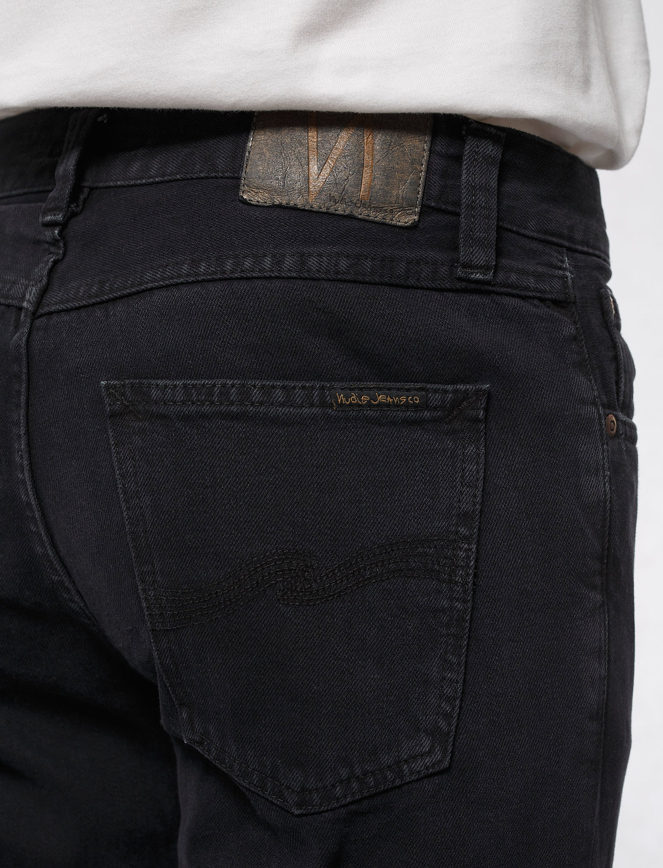 Nudie Jeans - Gritty Jackson - regular jeans - black forest - 4