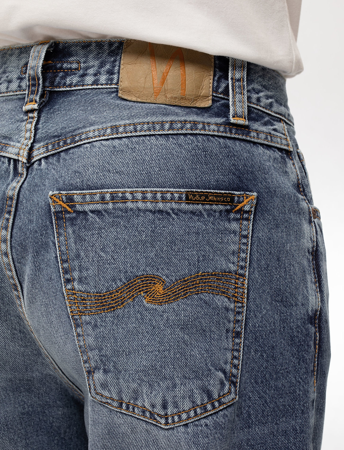 Nudie Jeans - Tuff Tony - relaxed jeans - indigo travel - 4