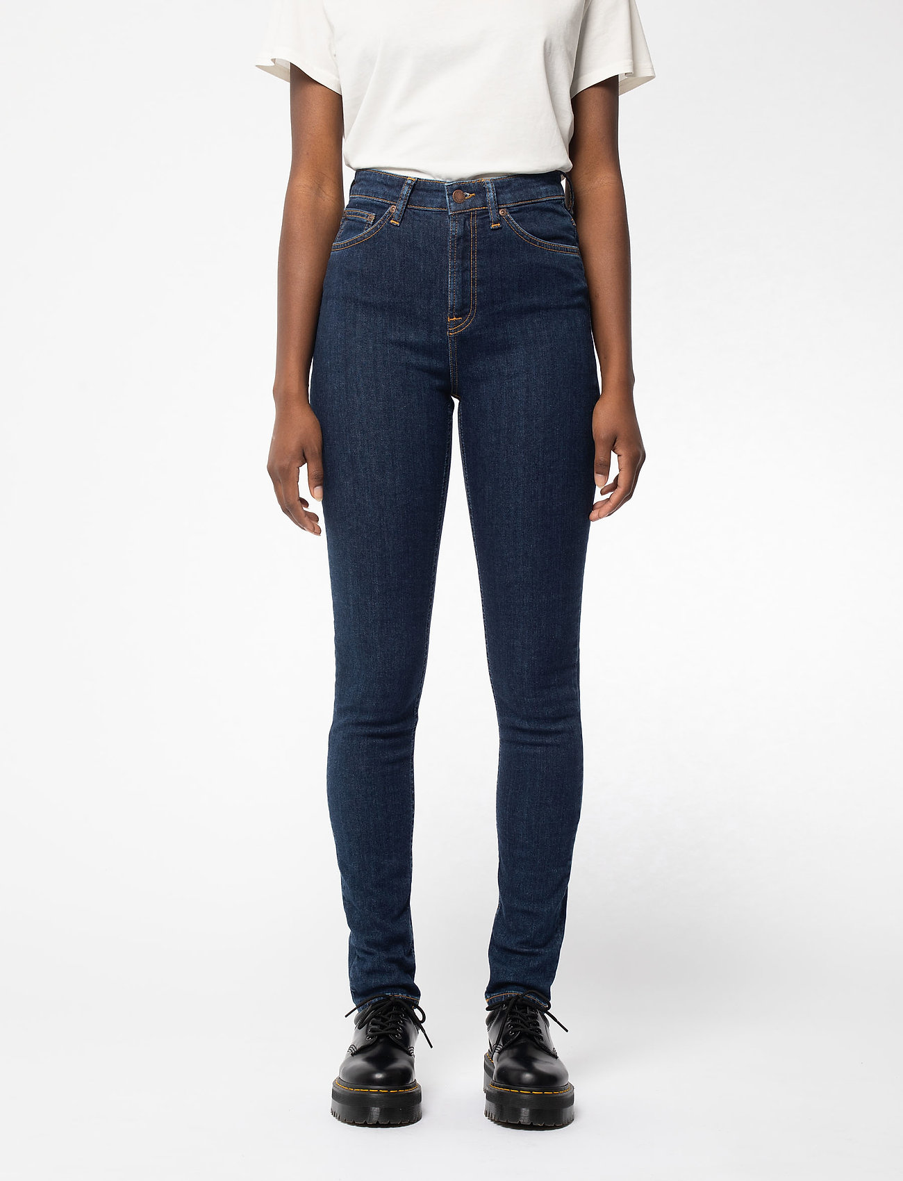 Maken overschrijving Dankzegging Nudie Jeans Hightop Tilde - Skinny jeans - Boozt.com