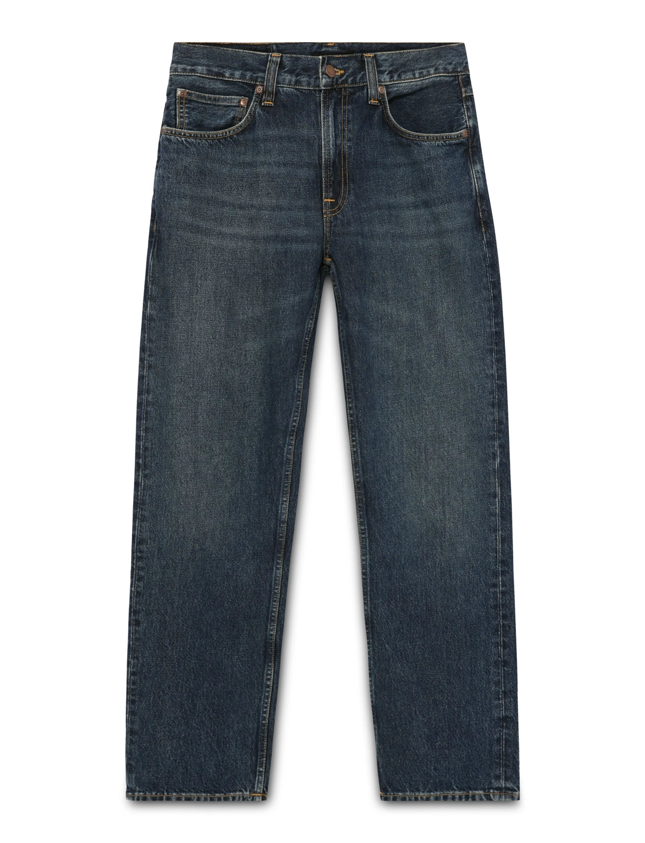 Nudie Jeans Gritty Jackson Blue Soil, 32 x 34, Blue, Jeans > Almindelige, Herre