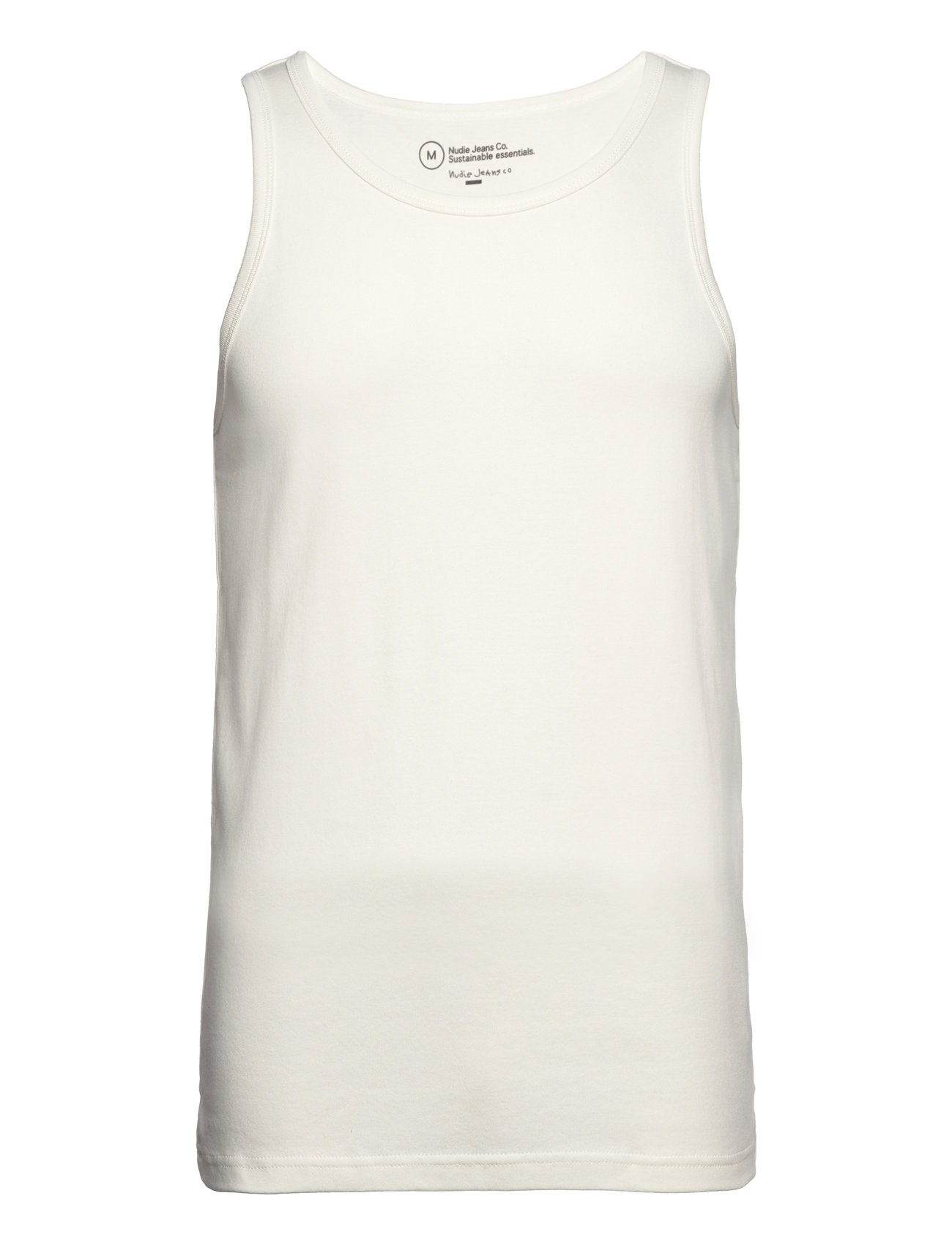 Tank Top Nudie Jeans Designers T-shirts Sleeveless White Nudie Jeans