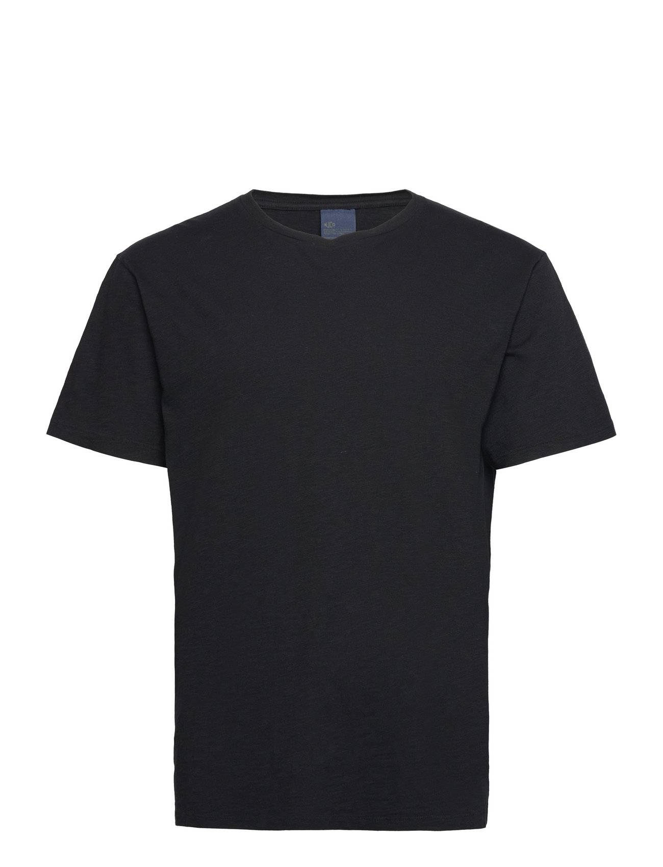 Roffe T-Shirt French Blue Black Nudie Jeans