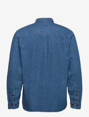 Nudie Jeans - Hebbe Humble Blue - basic overhemden - denim - 2