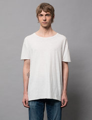 Nudie Jeans - Roger Slub - basic t-shirts - offwhite - 0