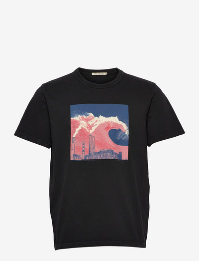 Roy Heavy Dreaming Places - graphic print t-shirts - black