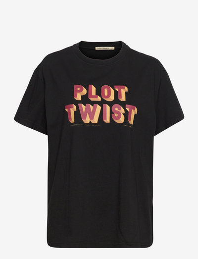 Tina Plot Twist - t-shirts - black