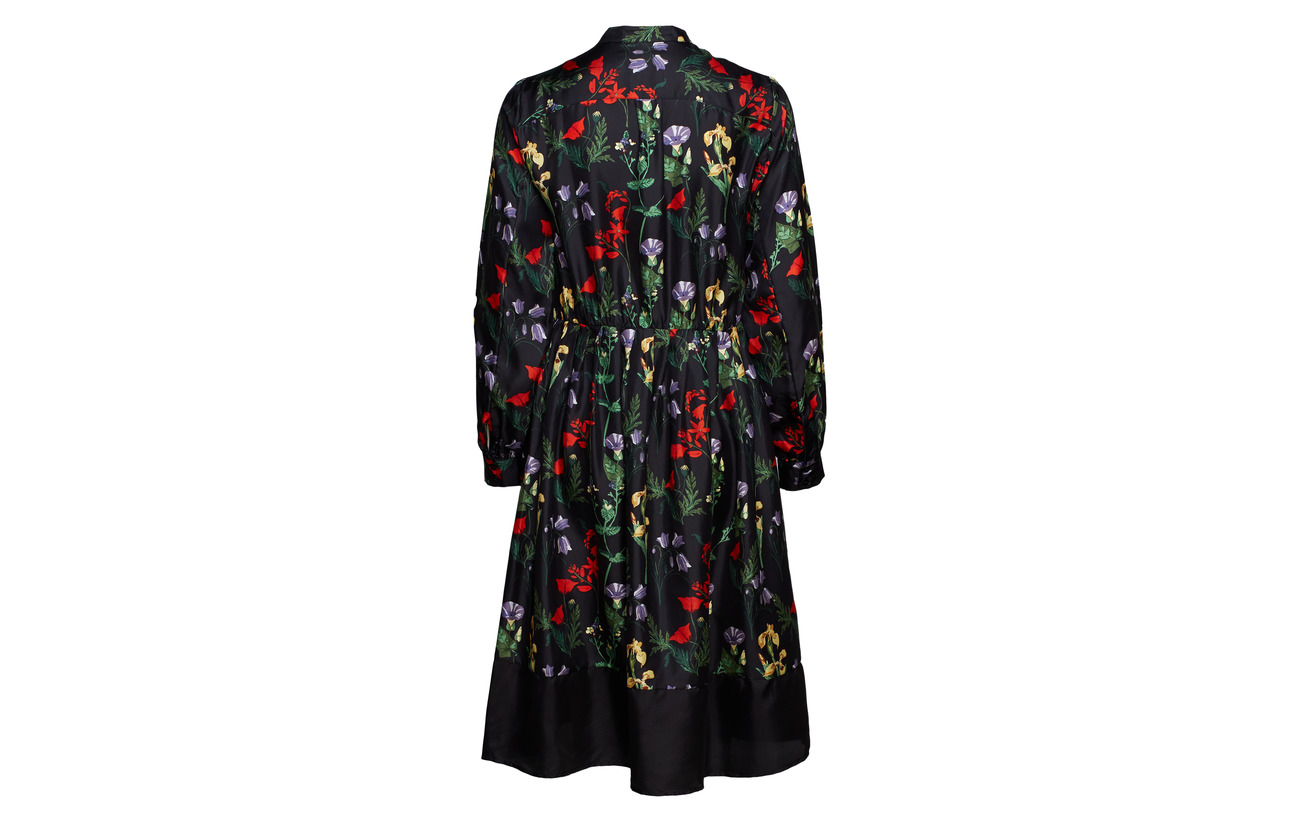 Dress 100 Black Notes Maxim Twill Soie Nué EWqfanAHq