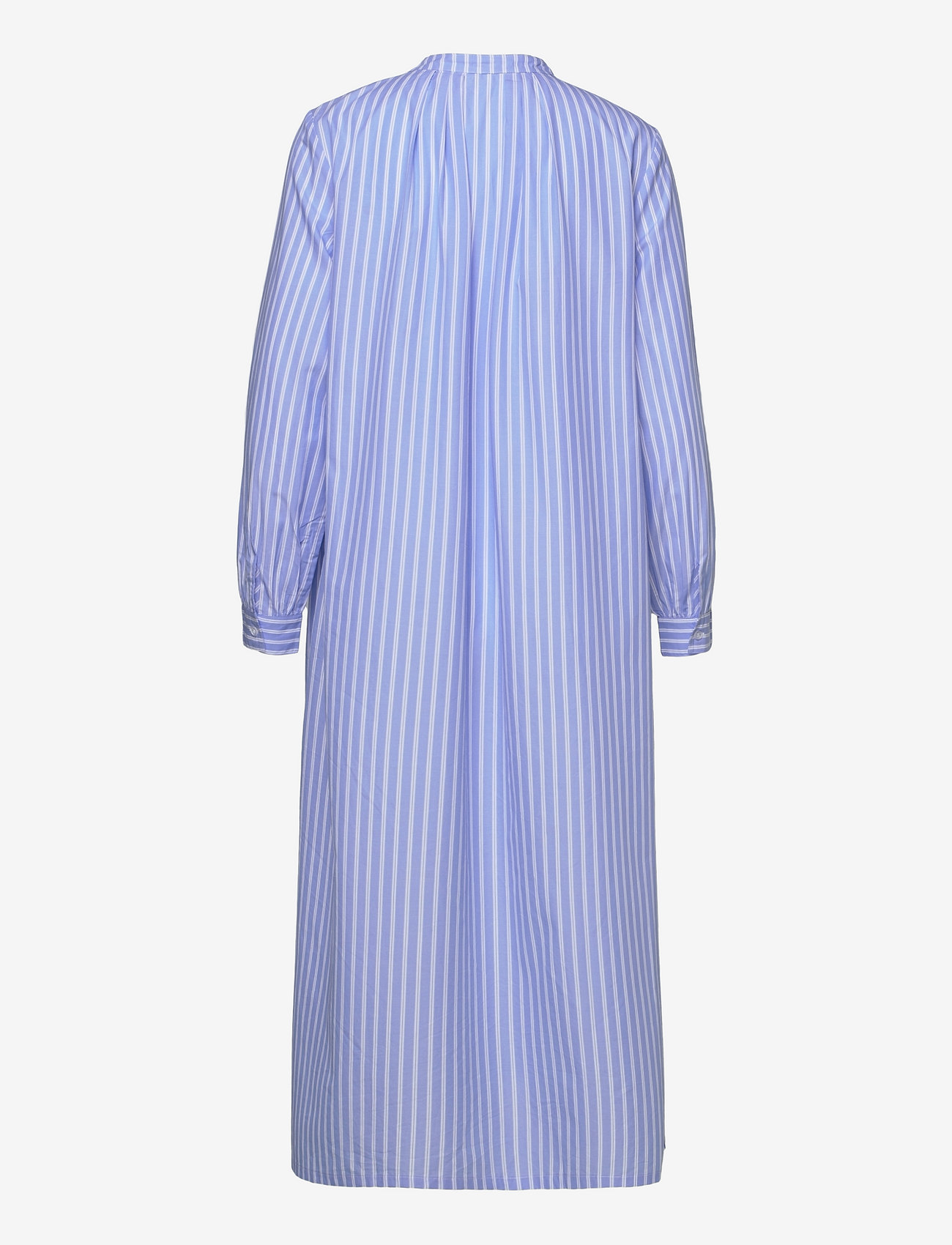 nué notes - Mallian Dress - skjortekjoler - blue stripe - 1