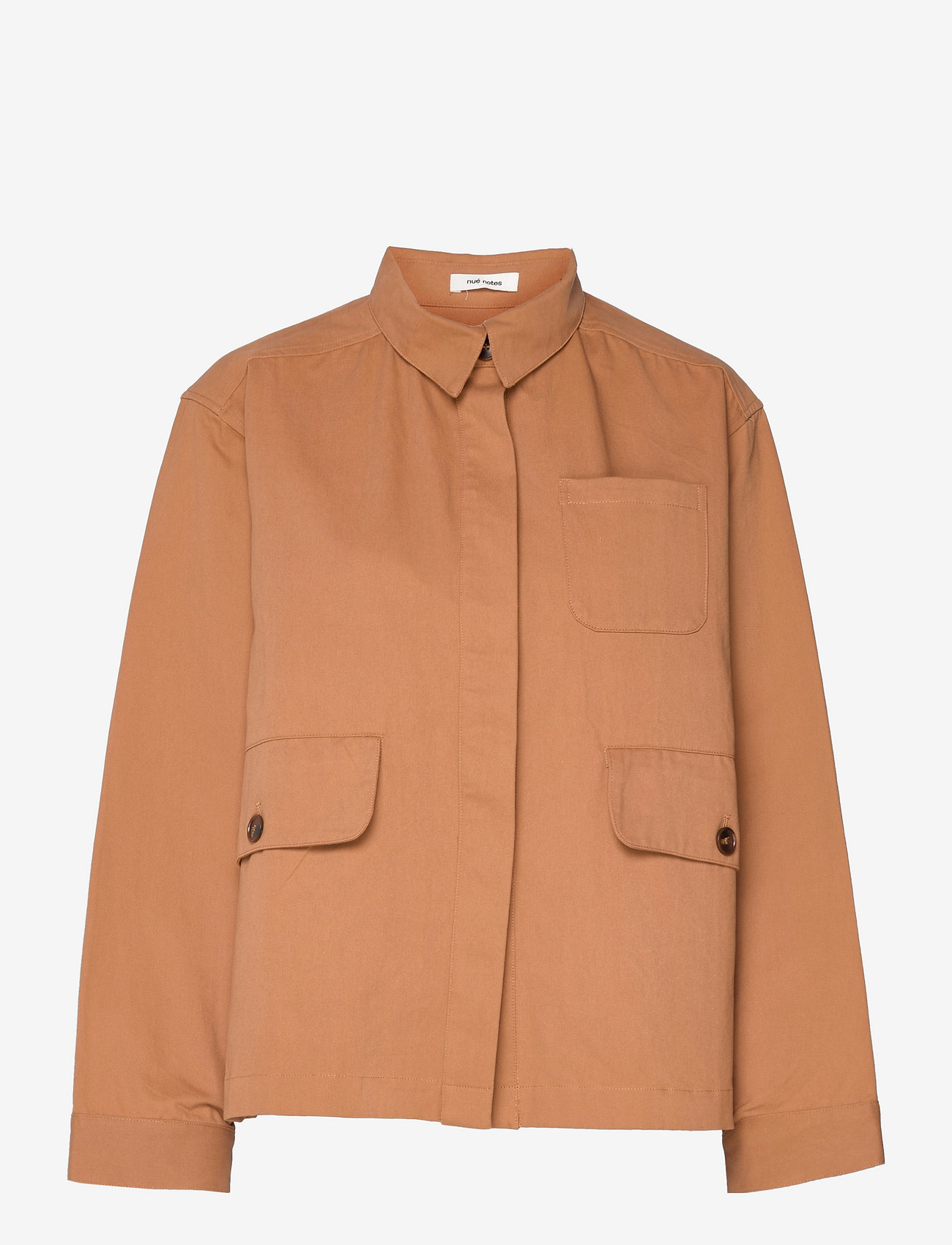 nué notes - Flin Jacket - overshirts - rust brown - 0