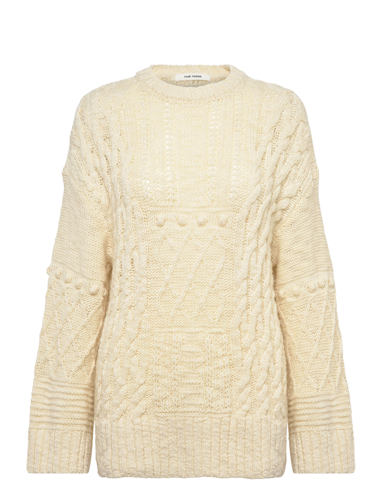 NUÉ NOTES Sergio Crewneck Cream - XS - Damen