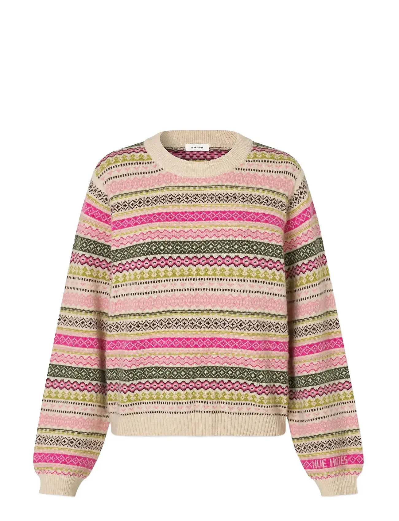 NUÉ NOTES Merida Crewneck Beige - L - Damen